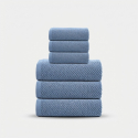 3+3 Badehandtuch-Set aus Baumwolle Nuvella