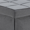 Sweet Relax Stoff Pouf Klappsessel Bett Auswahl