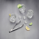 Secador de hielo de acero inoxidable con pinzas, capacidad 4L Steel