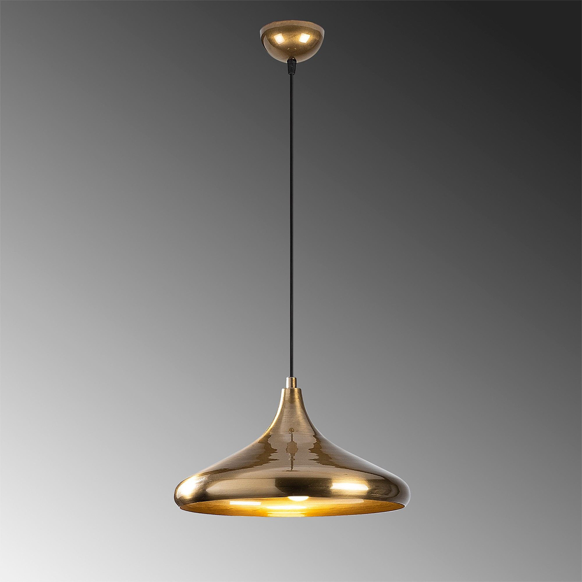 Moderne Pendelleuchte aus Metall Airea