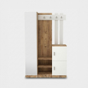 Govan Eingangsgarderobe mit Kleiderhaken und Schuhregal