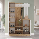 Govan Eingangsgarderobe mit Kleiderhaken und Schuhregal