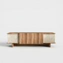 Moderner TV-Wagen mit Schiebetüren Diana