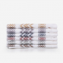 Set de 6 torchons de cuisine en coton 40x60 cm Efesto