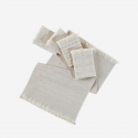 Lot de 5 serviettes visage en coton 100 % Maya
