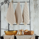Lot de 5 serviettes visage en coton 100 % Maya