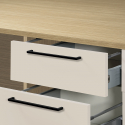 Moderne Küchenzeile komplett mit Spüle Molven 300x232