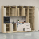 Moderne Küchenzeile komplett mit Spüle Molven 300x232