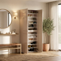 Zapatero ahorraespacio XL de 3 puertas con diseño moderno Lady