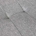 Puf arcón rectangular de tela para interior 76x38x38 cm