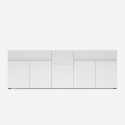 Sideboard mit 5 Türen und 2 Schubladen für das Wohnzimmer Mister