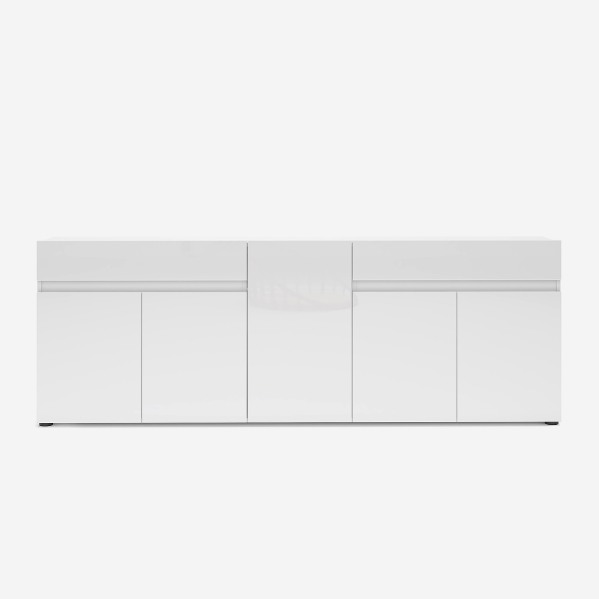 Sideboard mit 5 Türen und 2 Schubladen für das Wohnzimmer Mister