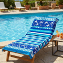 Telo mare in spugna jacquard 90x165 cm Lavelle
