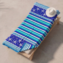 Telo mare in spugna jacquard 90x165 cm Lavelle
