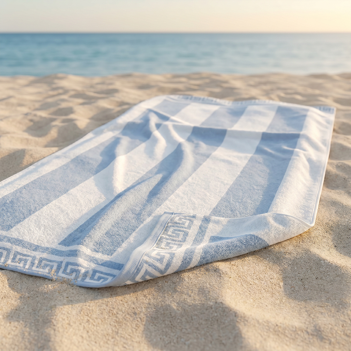 Toalla de playa de rizo jacquard 90x165 cm Mireva