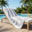 Toalla de playa de rizo jacquard 90x165 cm Mireva