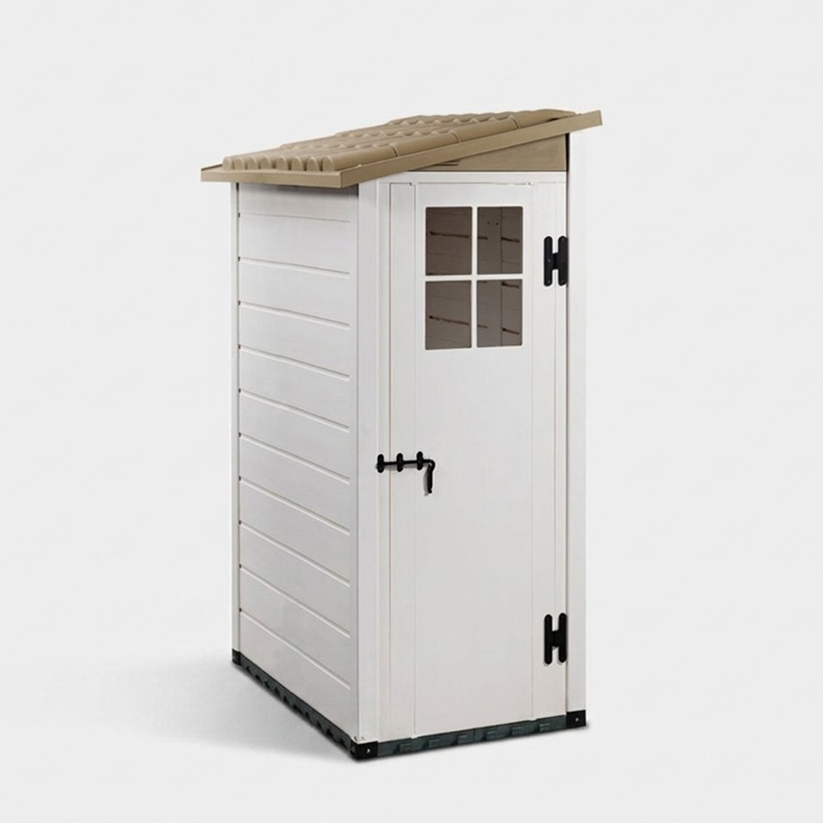 PVC-Gartenhaus mit Boden 139x95x201 Tuscany Evo 200h