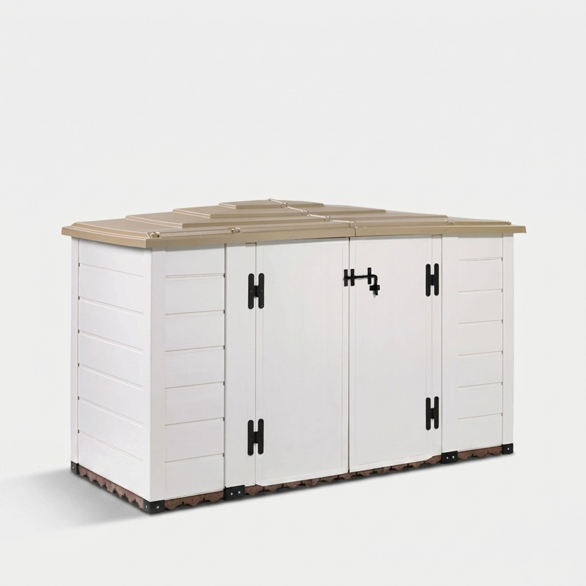 Garten-Aufbewahrungsbox aus PVC 212 x 88 x 133 cm Tuscany Evo Garden Box