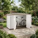 Garten-Aufbewahrungsbox aus PVC 212 x 88 x 133 cm Tuscany Evo Garden Box