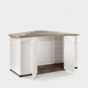 Garten-Aufbewahrungsbox aus PVC 212 x 88 x 133 cm Tuscany Evo Garden Box