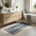 Alfombra de baño larga antideslizante y absorbente 50x140 cm Corena