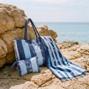 Set de playa para mujer con toalla, bolso shopper y neceser Mariel