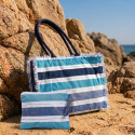 Borsa mare donna grande con pochette e zip Set Avena