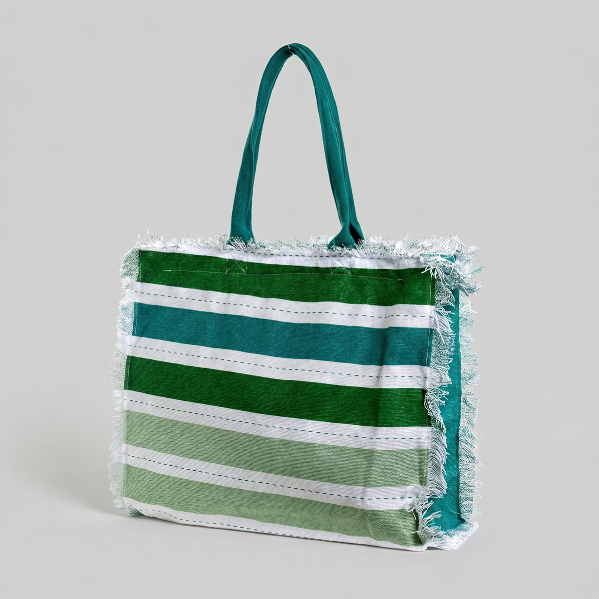 Borsa mare donna grande con pochette e zip Set Avena