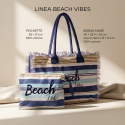 Borsa mare donna shopper grande con pochette Beach Vibes