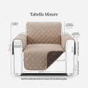 Funda cubresillón impermeable antimanchas reversible 53 cm Roselle
