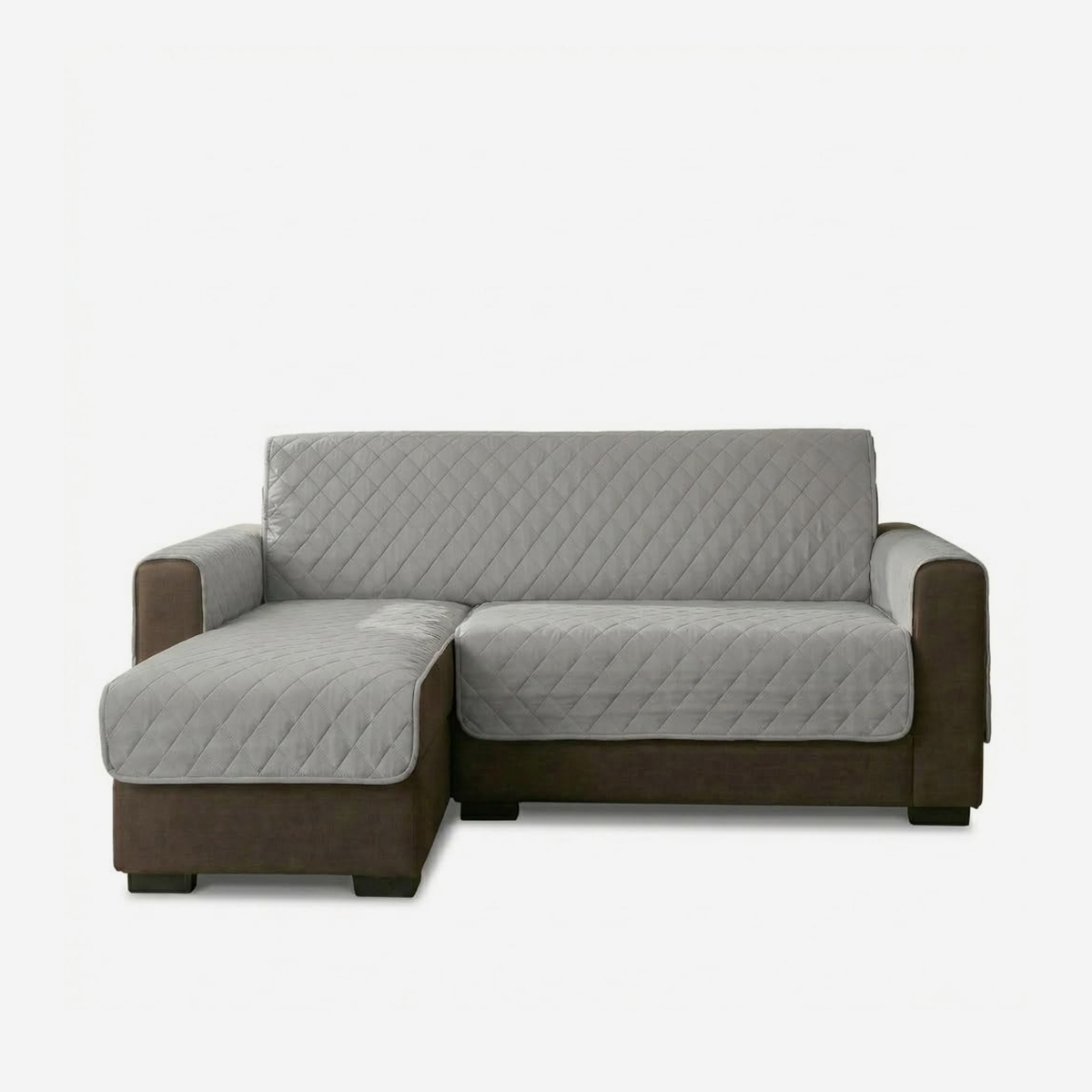 Housse de canapé 2 places avec méridienne imperméable 190 cm Nerea