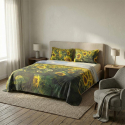 Bettwäsche-Set Doppelbett aus Baumwolle 180x200 Virea