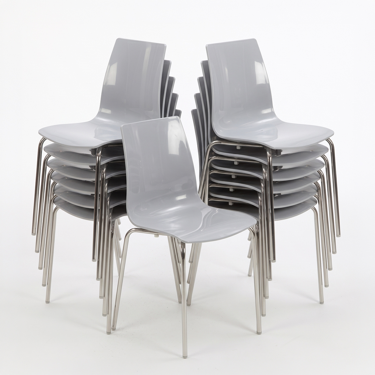 12 Stühle Küchenstuhl Esstischstuhl Esszimmerstuhl Grand Soleil Lollipop Stock