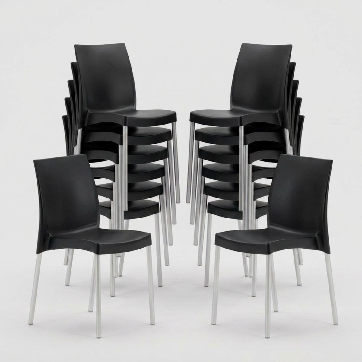 20er Set Stühle Küchenstuhl Esstischstuhl Esszimmerstuhl Grand Soleil Boulevard
