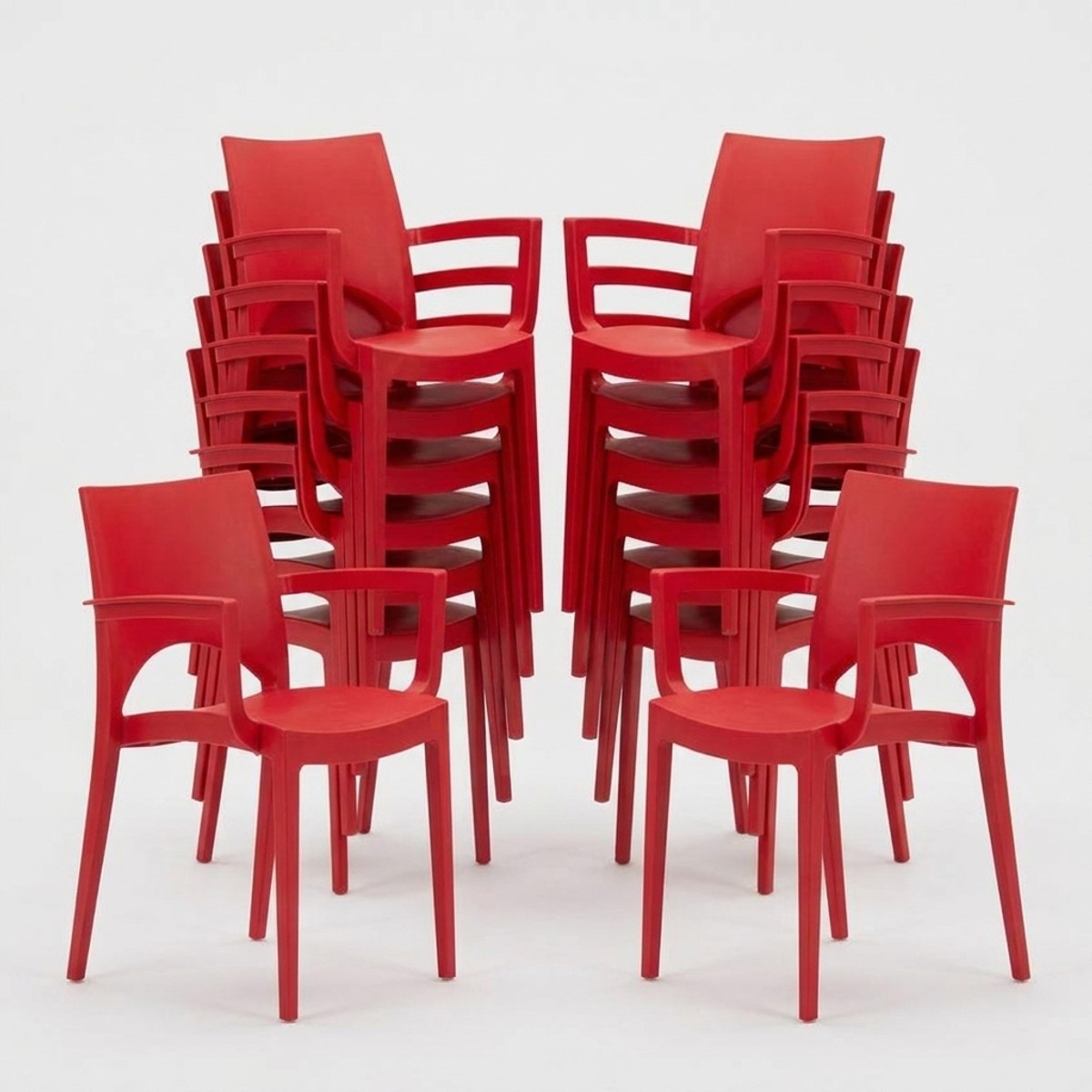 24 Sillas Grand Soleil con Reposabrazos para Restaurante y Bar Paris Arm Stock