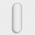 Miroir mural ovale LED 3 tonalités 50x160 Luminous Oval Elegance