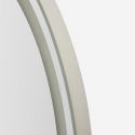 Specchio da parete ovale LED 3 tonalità 50x160 Luminous Oval Elegance