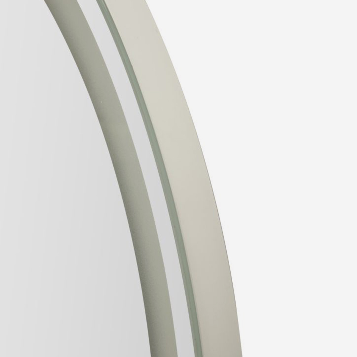 Miroir mural ovale LED 3 tonalités 50x160 Luminous Oval Elegance