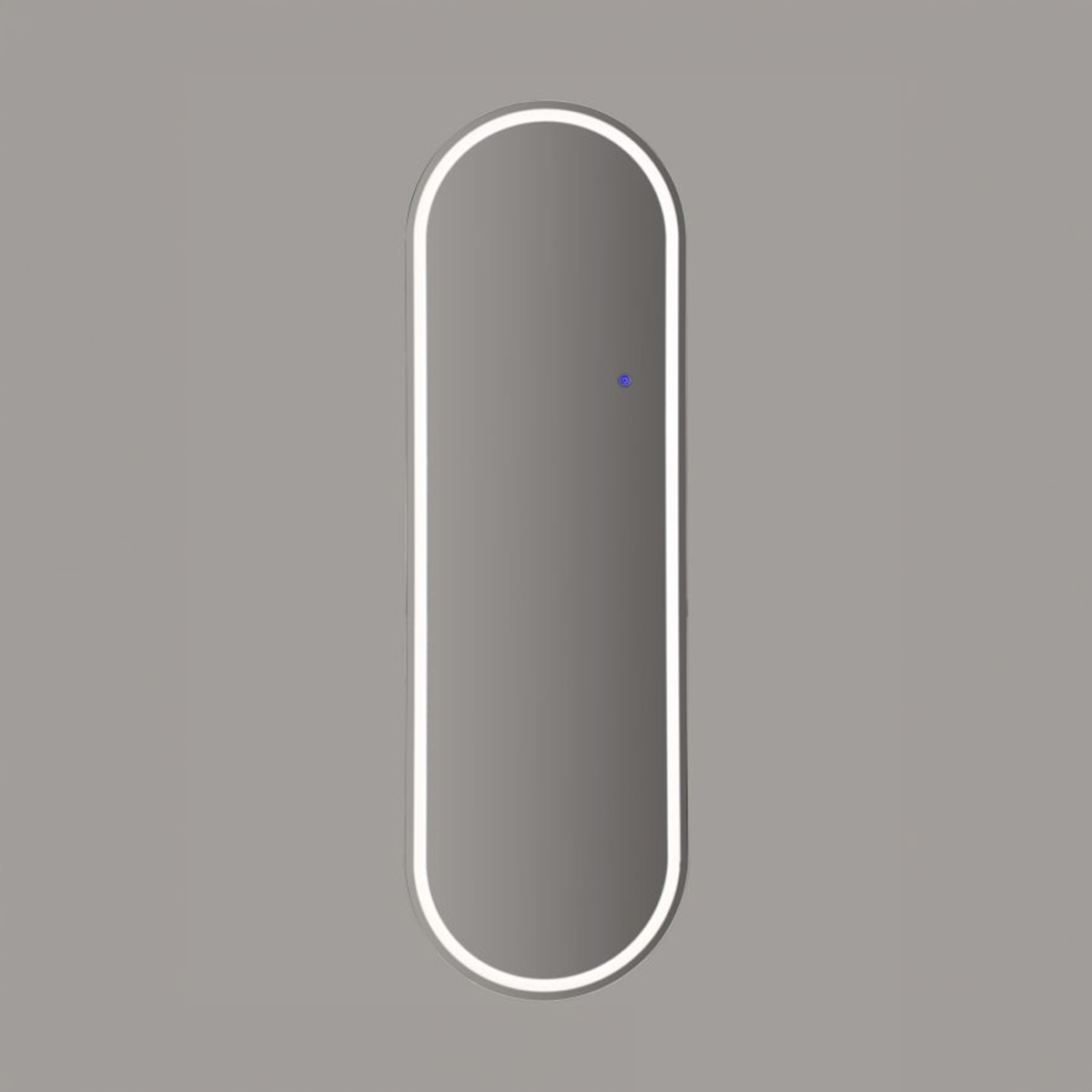 Espejo de pared ovalado LED 3 tonalidades 50x160 Luminous Oval Elegance