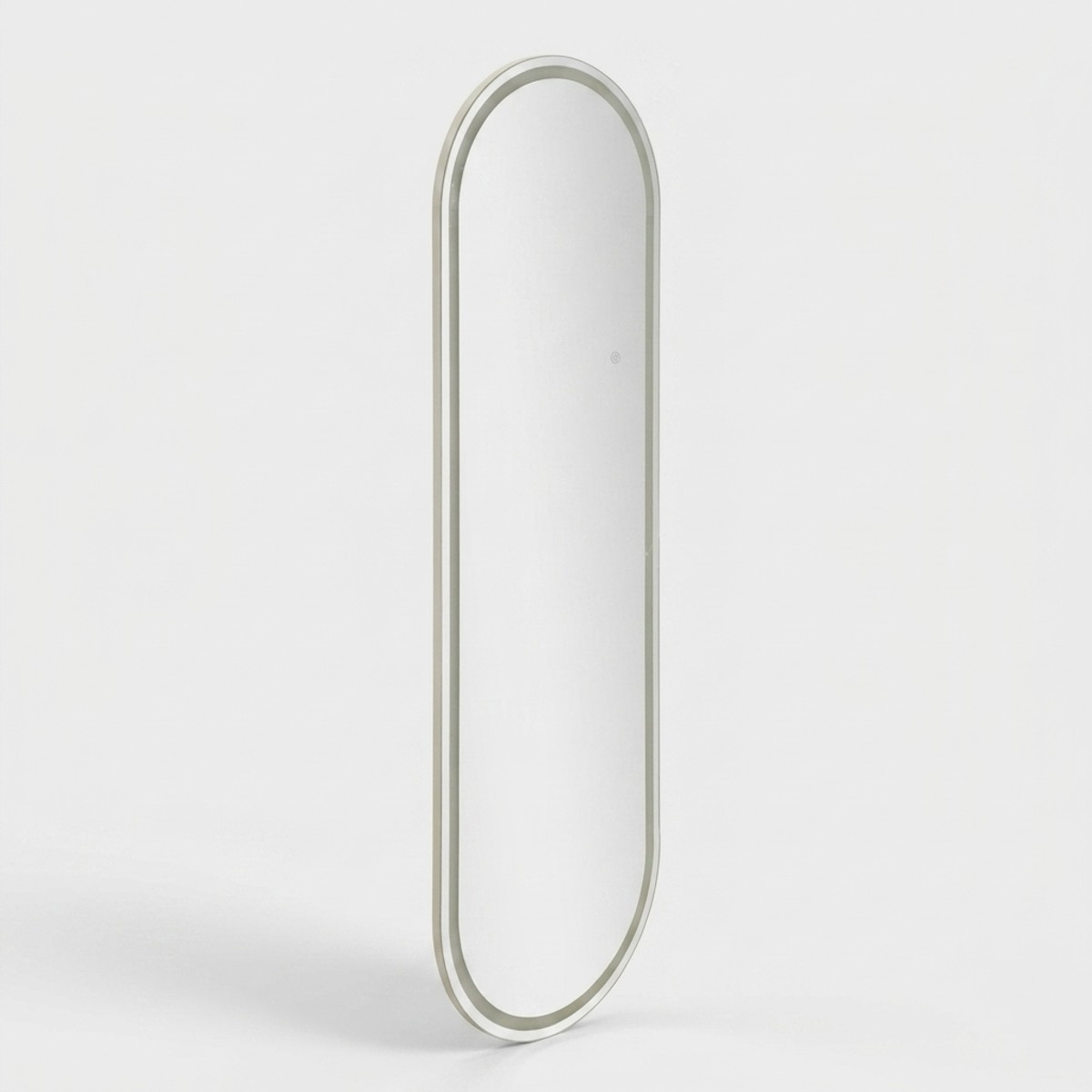 Specchio da parete ovale LED 3 tonalità 50x160 Luminous Oval Elegance