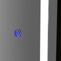 Bogenförmiger LED-Spiegel für Wand und Boden 70x170 Nocturne Arch