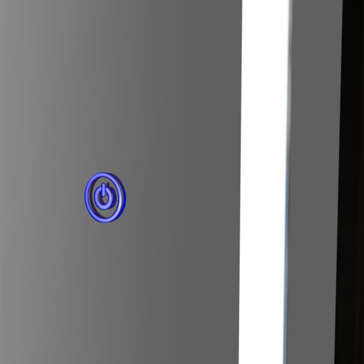 Bogenförmiger LED-Spiegel für Wand und Boden 70x170 Nocturne Arch