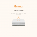 Sábana bajera ajustable de algodón 180x200 Emma Bed Linen