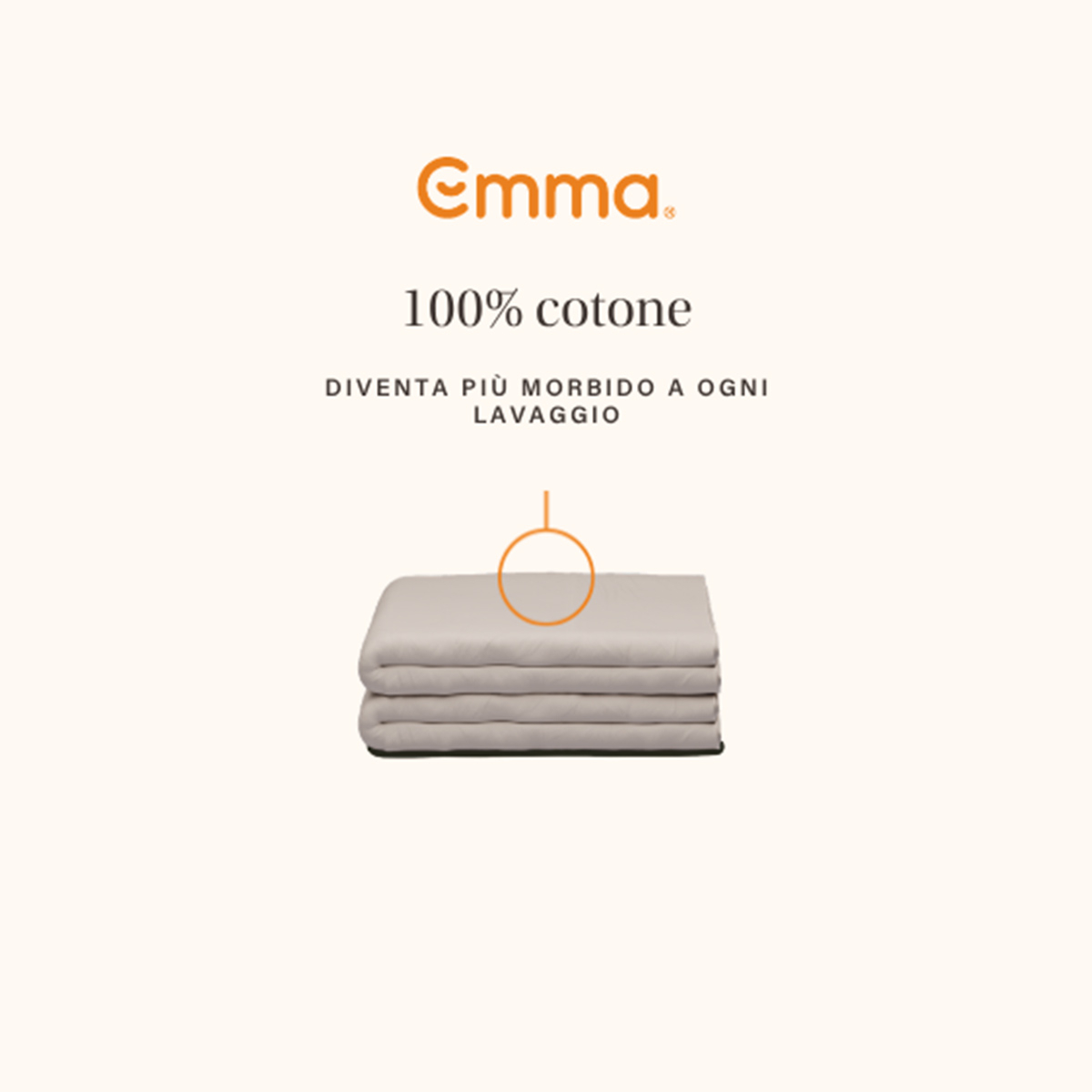 Sábana bajera ajustable de algodón 160x200 Emma Bed Linen