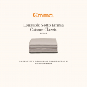 Sábana bajera ajustable de algodón 160x200 Emma Bed Linen
