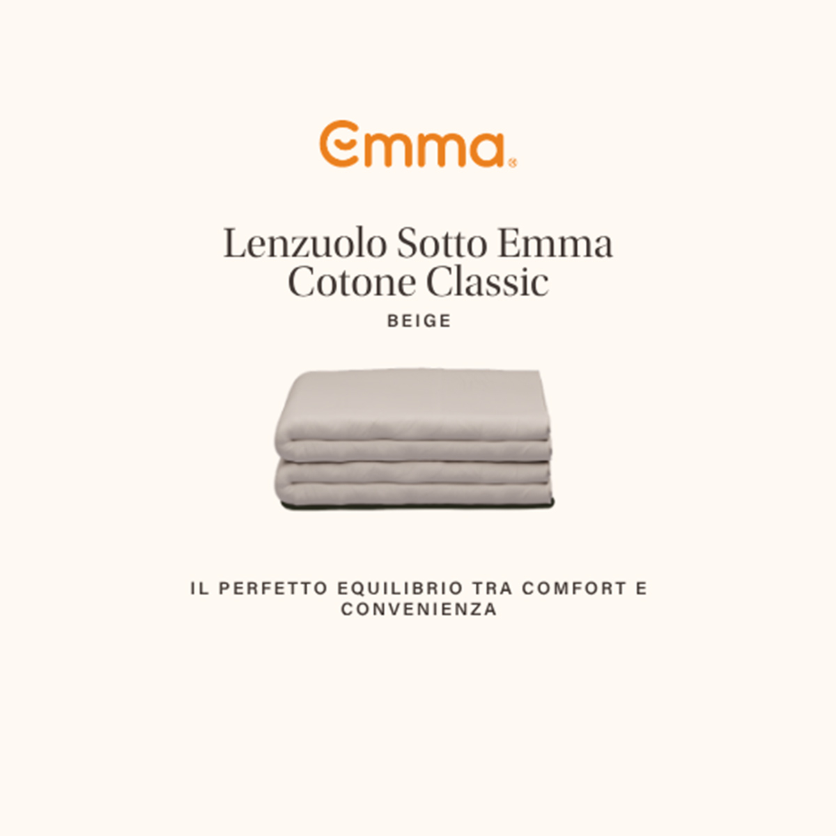 Sábana bajera ajustable de algodón 160x200 Emma Bed Linen