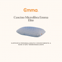 Almohada viscoelástica de poliéster con Airgrid Emma Elite