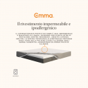 Wasserdichter Matratzenschoner für Doppelbett Emma