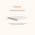 Colchón matrimonial de espuma viscoelástica Emma One