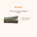Colchón viscoelástico de 120x200 para cama de cuerpo y medio Emma Comfort Mattress
